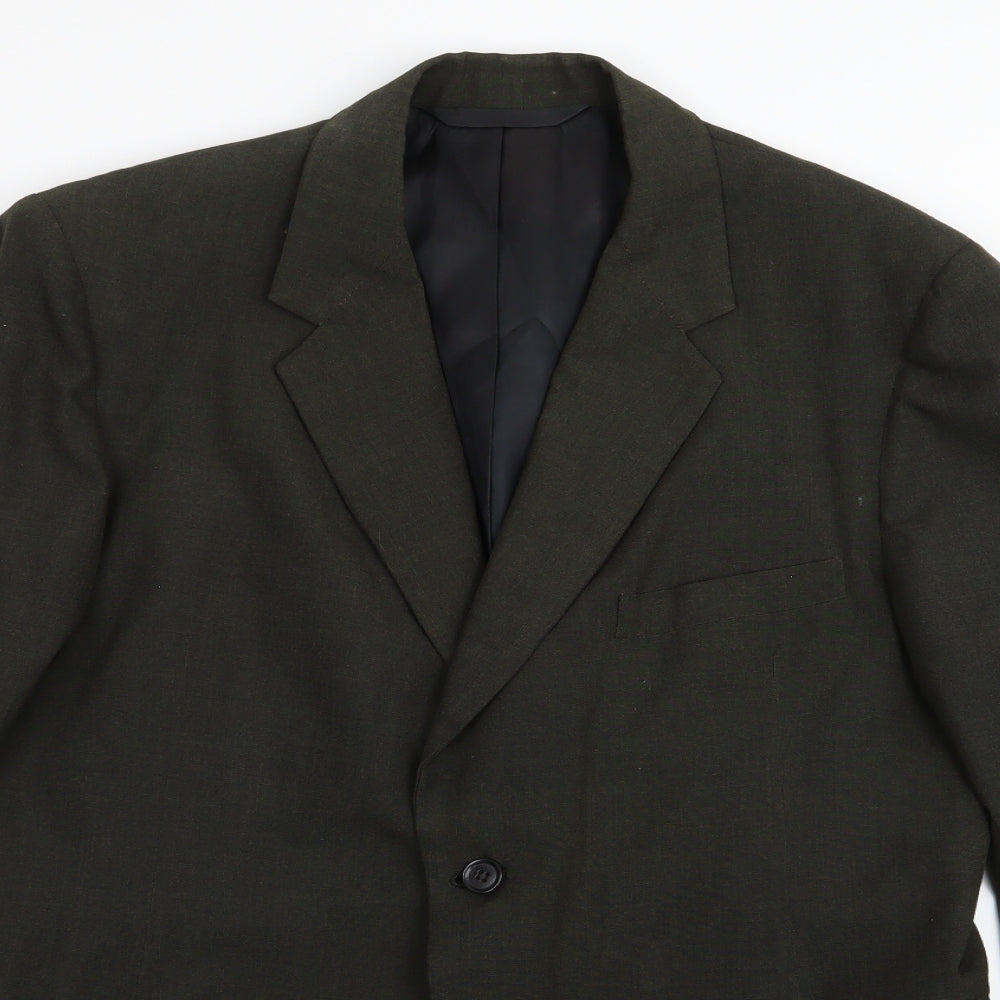 Preworn Mens Green   Jacket Blazer Size 38