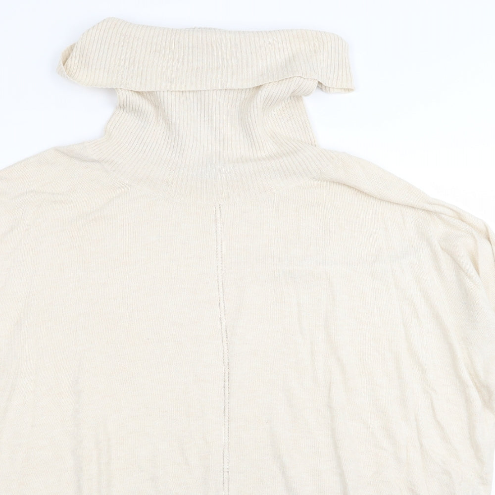 Miss Selfridge Womens Beige   Pullover Jumper Size 12