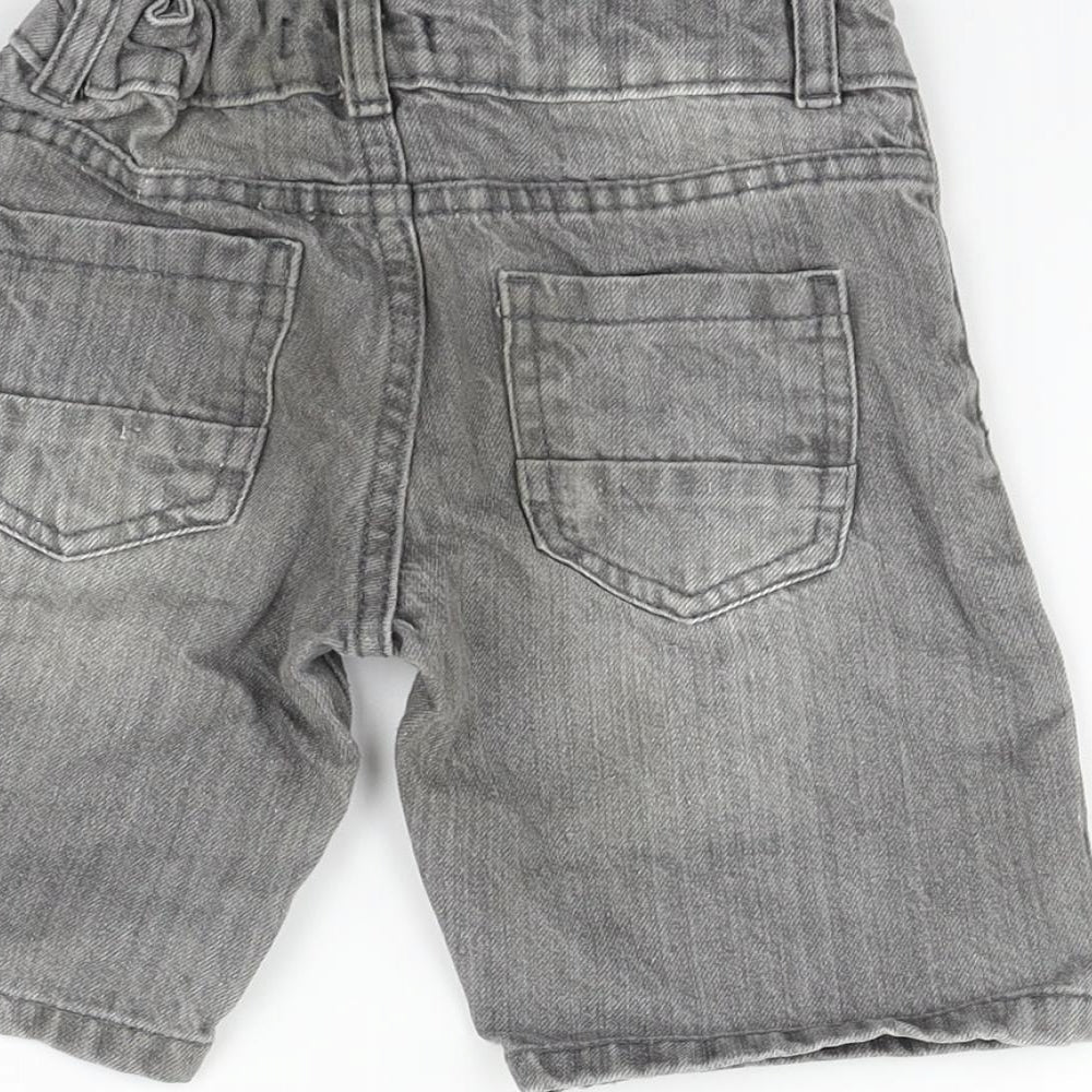 Mini Rebel  Grey   Cropped Jeans Size 18-24 Months