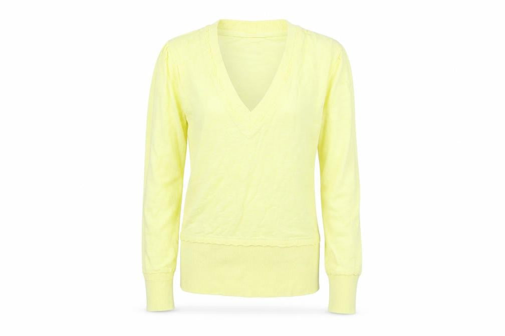 George Girls Yellow   Pullover Jumper Size 6-7 Years