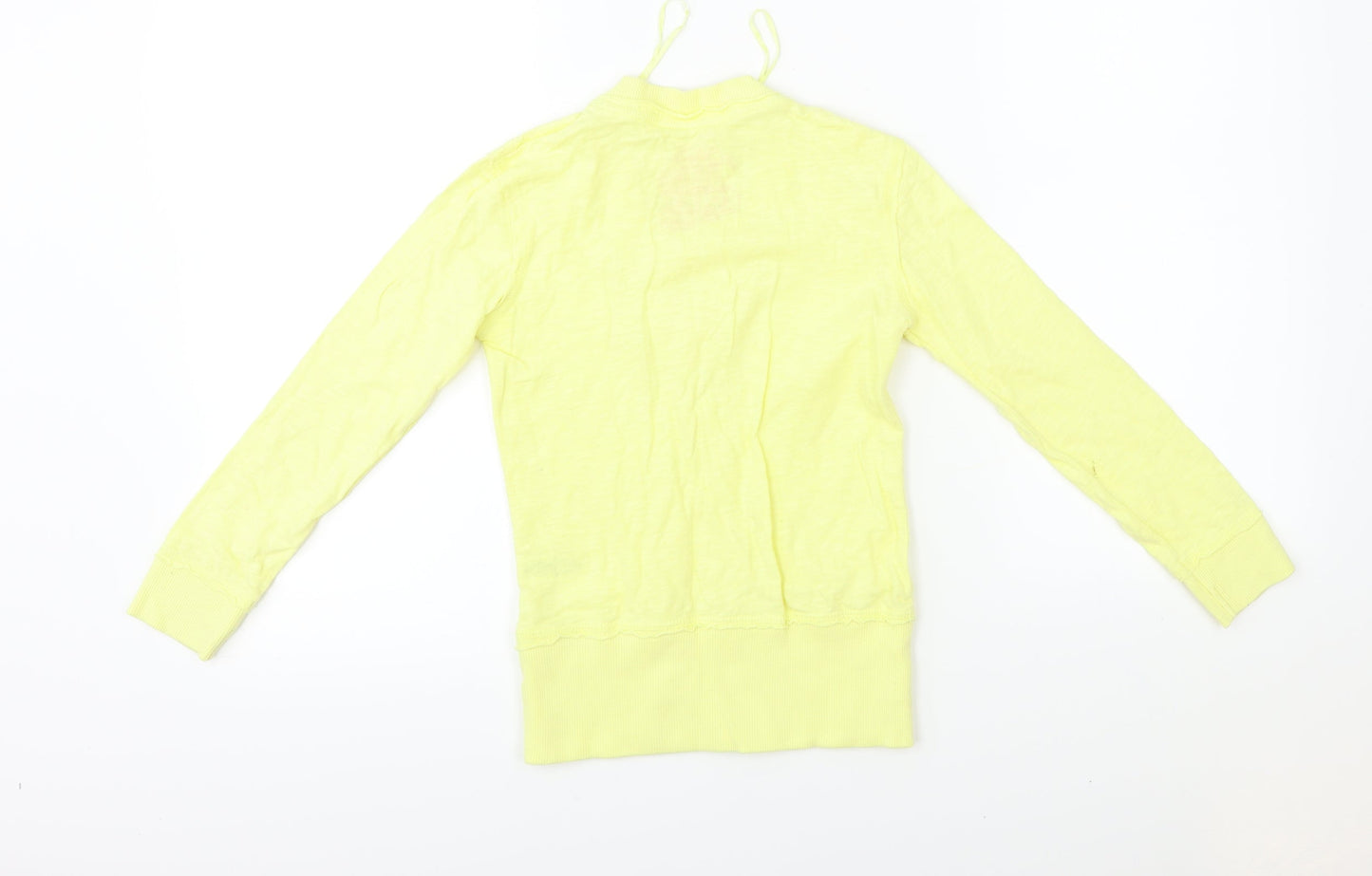 George Girls Yellow   Pullover Jumper Size 6-7 Years