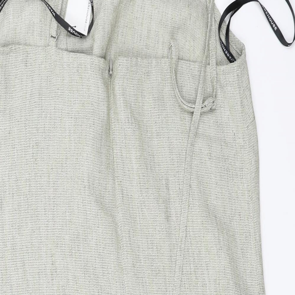 Warehouse  Womens Grey   A-Line  Size 12