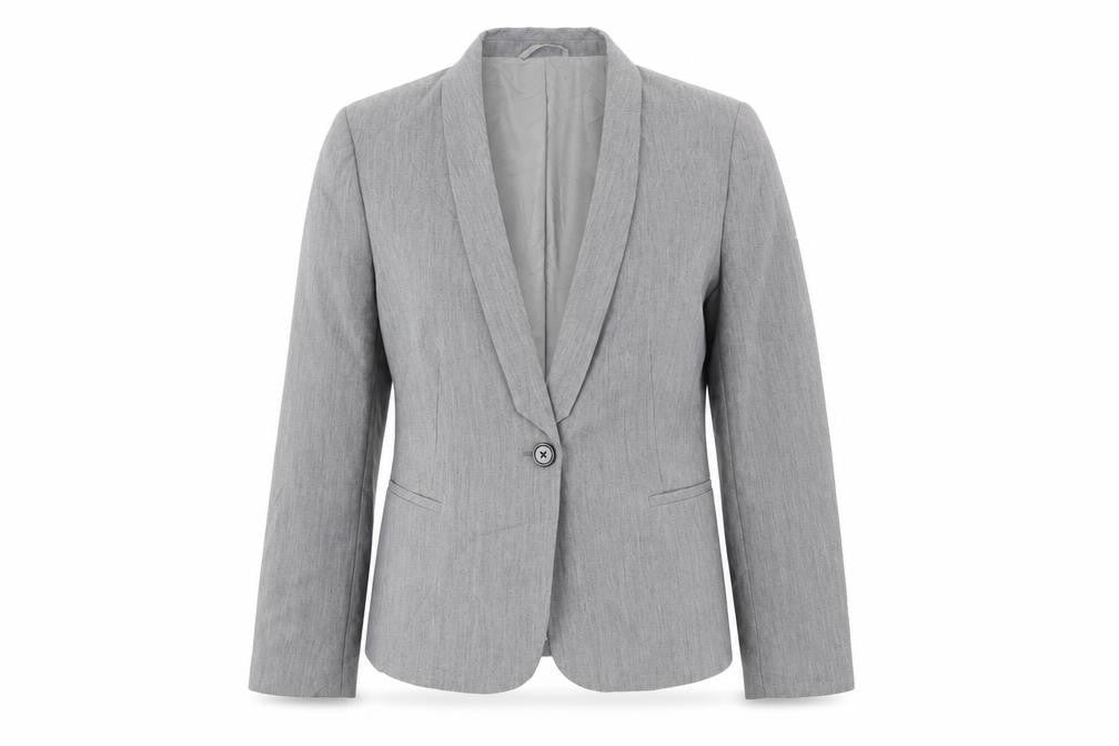 Papaya Womens Grey   Jacket Blazer Size 12
