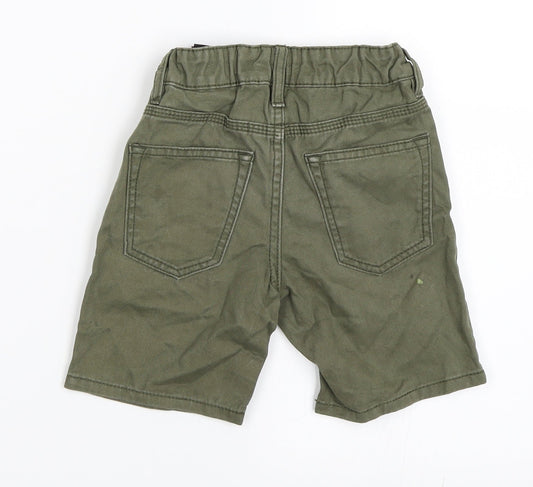 H&M Boys Green   Chino Shorts Size 2-3 Years