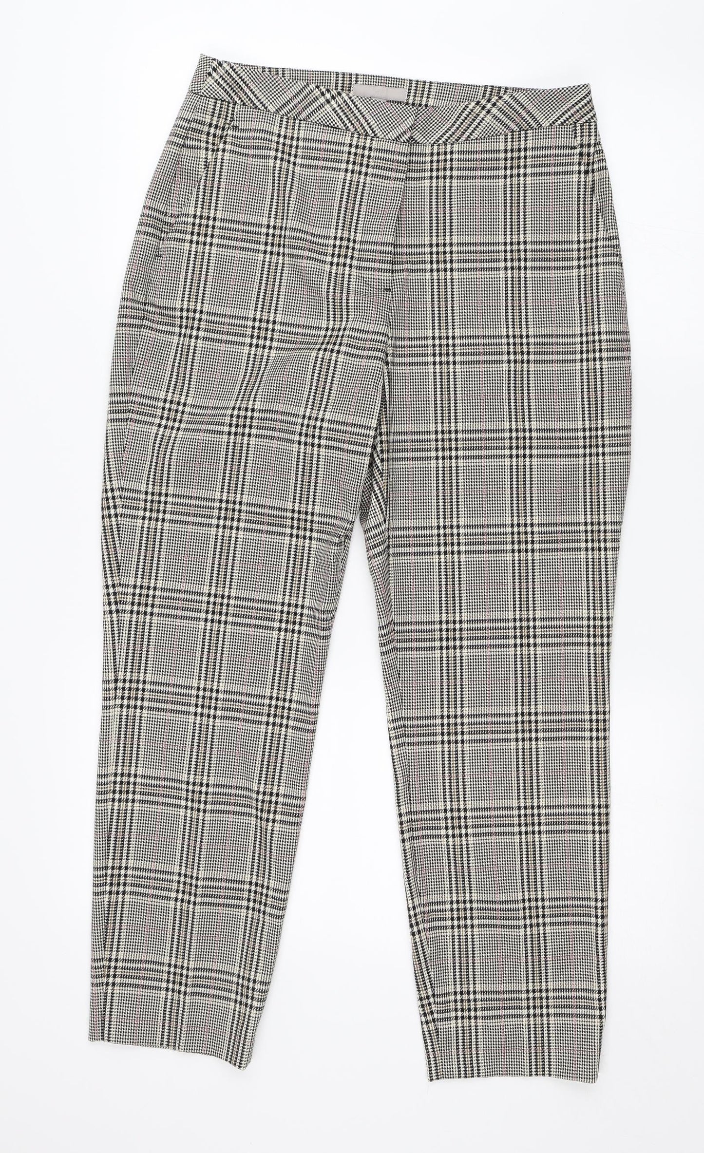 H&M Womens Beige   Trousers  Size 10 L26 in