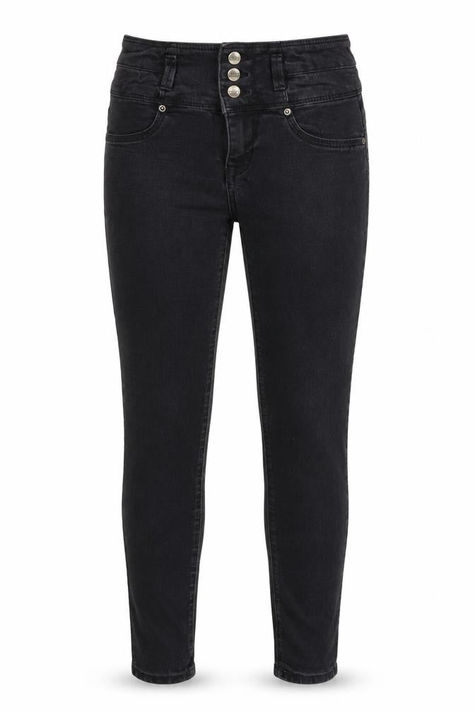 EVER MORE Womens Black  Denim Skinny Jeans Size 24 in L28 in