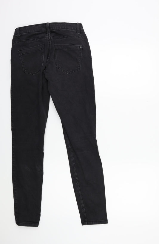 Only Womens Black  Denim Skinny Jeans Size S L27 in