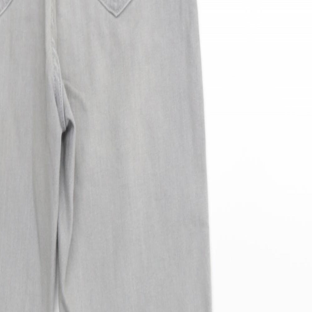 Marks and Spencer Womens Grey  Denim Skinny Jeans Size 8 L28 in