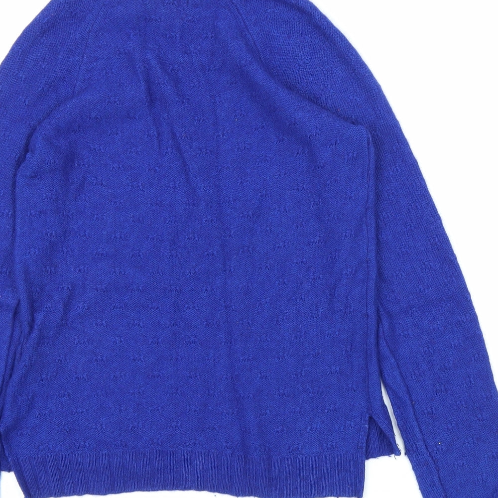 H&M Womens Blue   Pullover Jumper Size XS