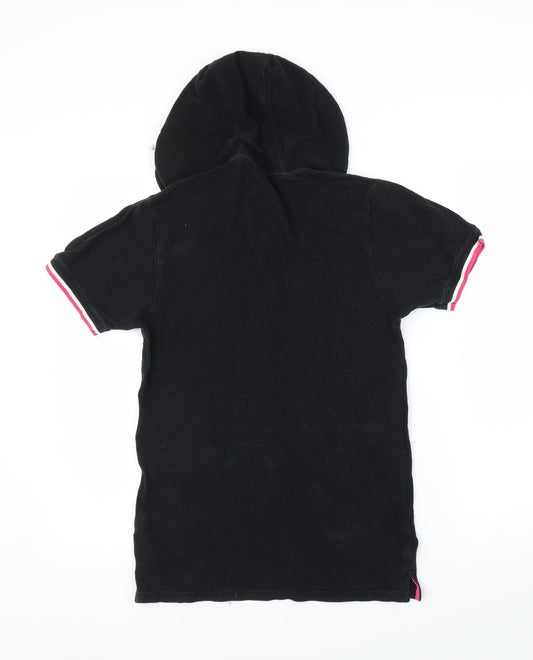 Authentic Womens Black   Tunic Polo Size XS