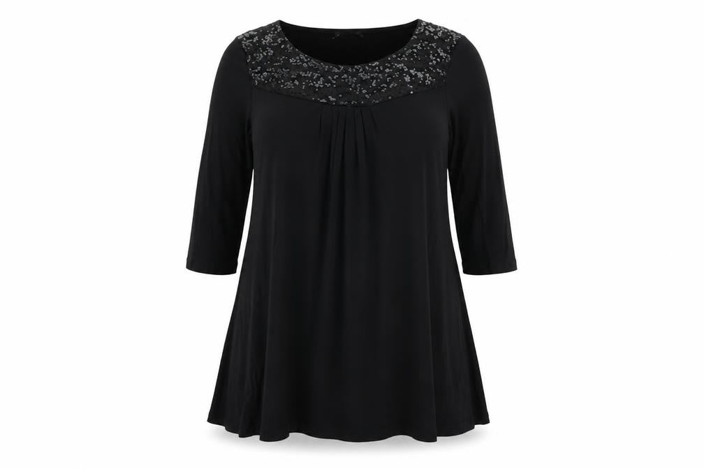 Womens Black   A-Line  Size L