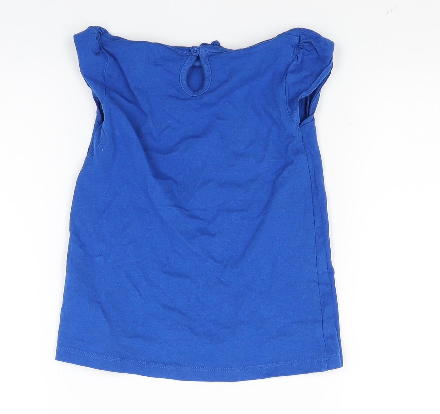 TU Girls Blue  Jersey Basic Tank Size 2 Years