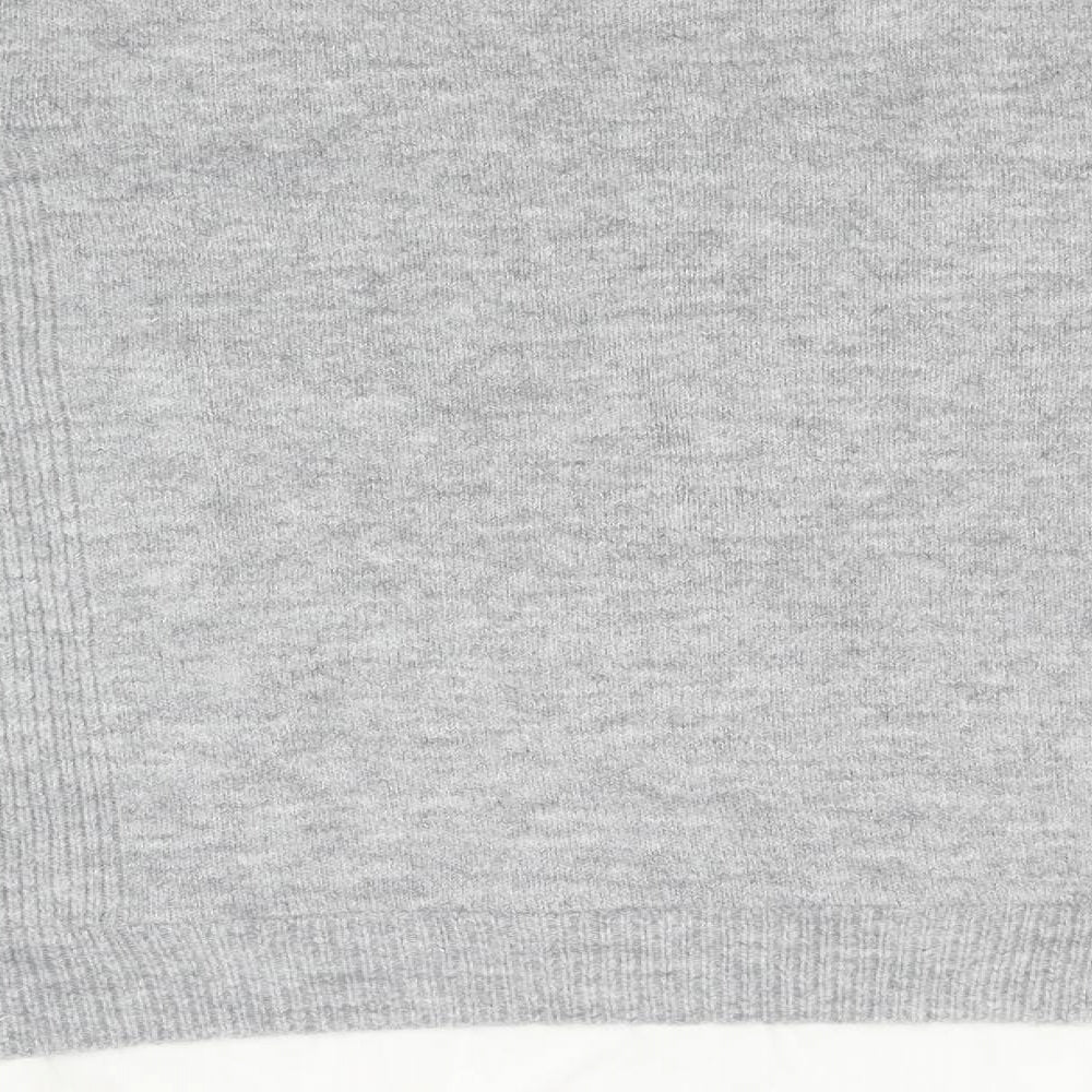 Dorothy Perkins Womens Grey  Knit Pullover Jumper Size 14