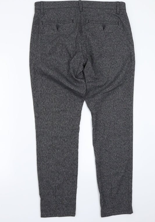 ONLY & SONS Womens Grey   Capri Trousers Size 32 L32 in