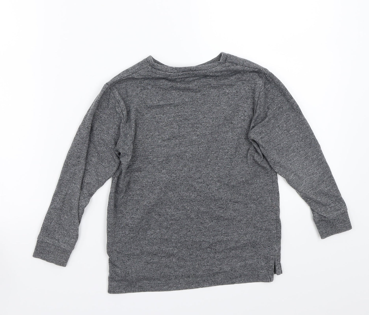NEXT Girls Grey   Basic T-Shirt Size 5 Years