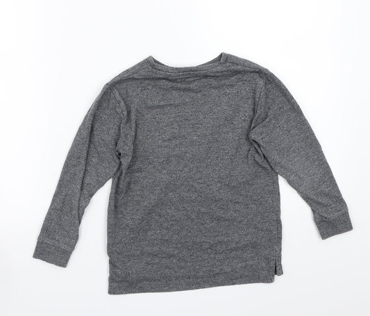 NEXT Girls Grey   Basic T-Shirt Size 5 Years