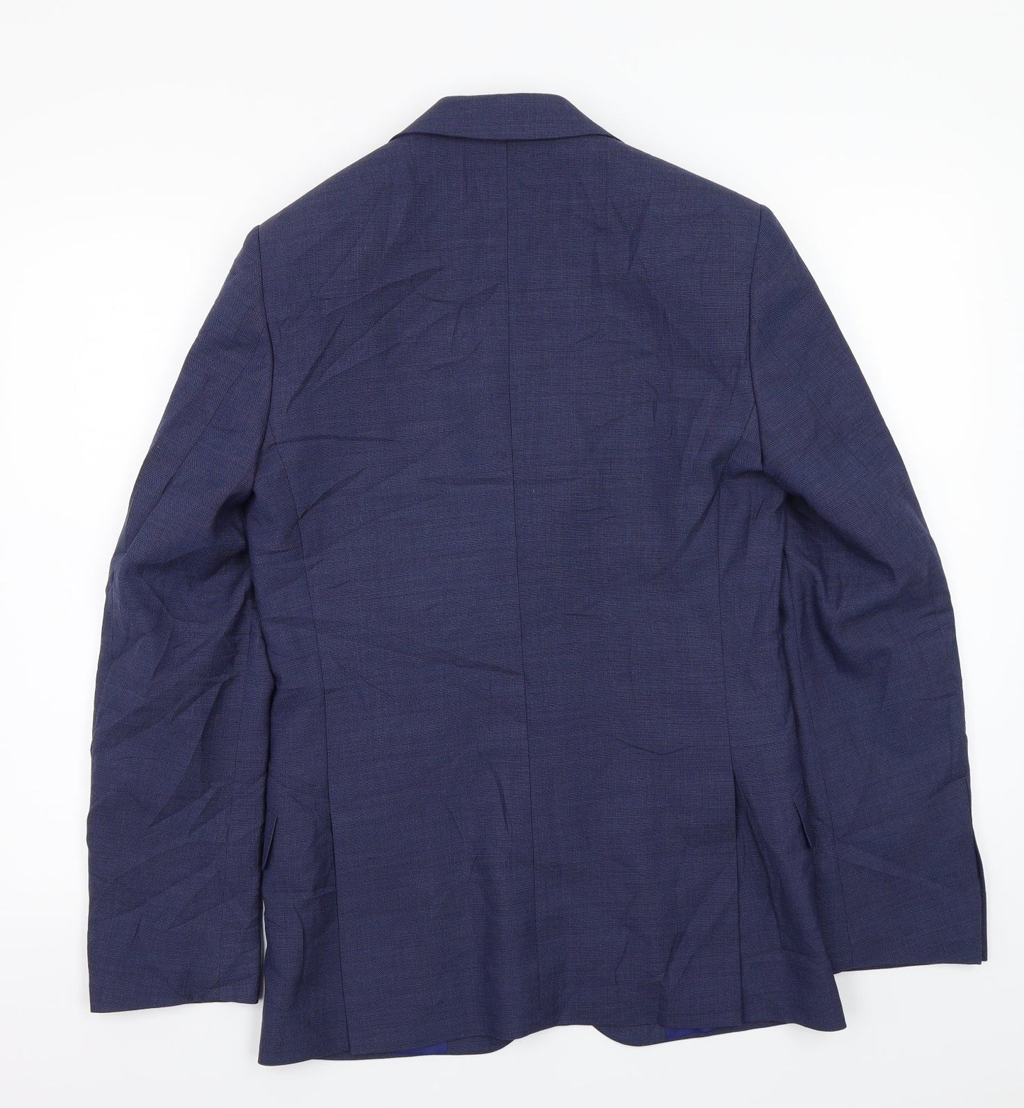 Marks and Spencer Mens Blue   Jacket Suit Jacket Size 36