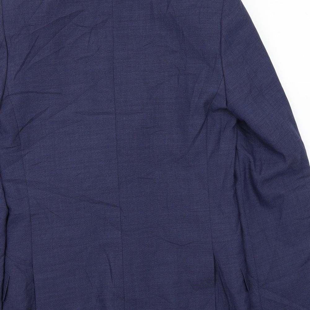 Marks and Spencer Mens Blue   Jacket Suit Jacket Size 36