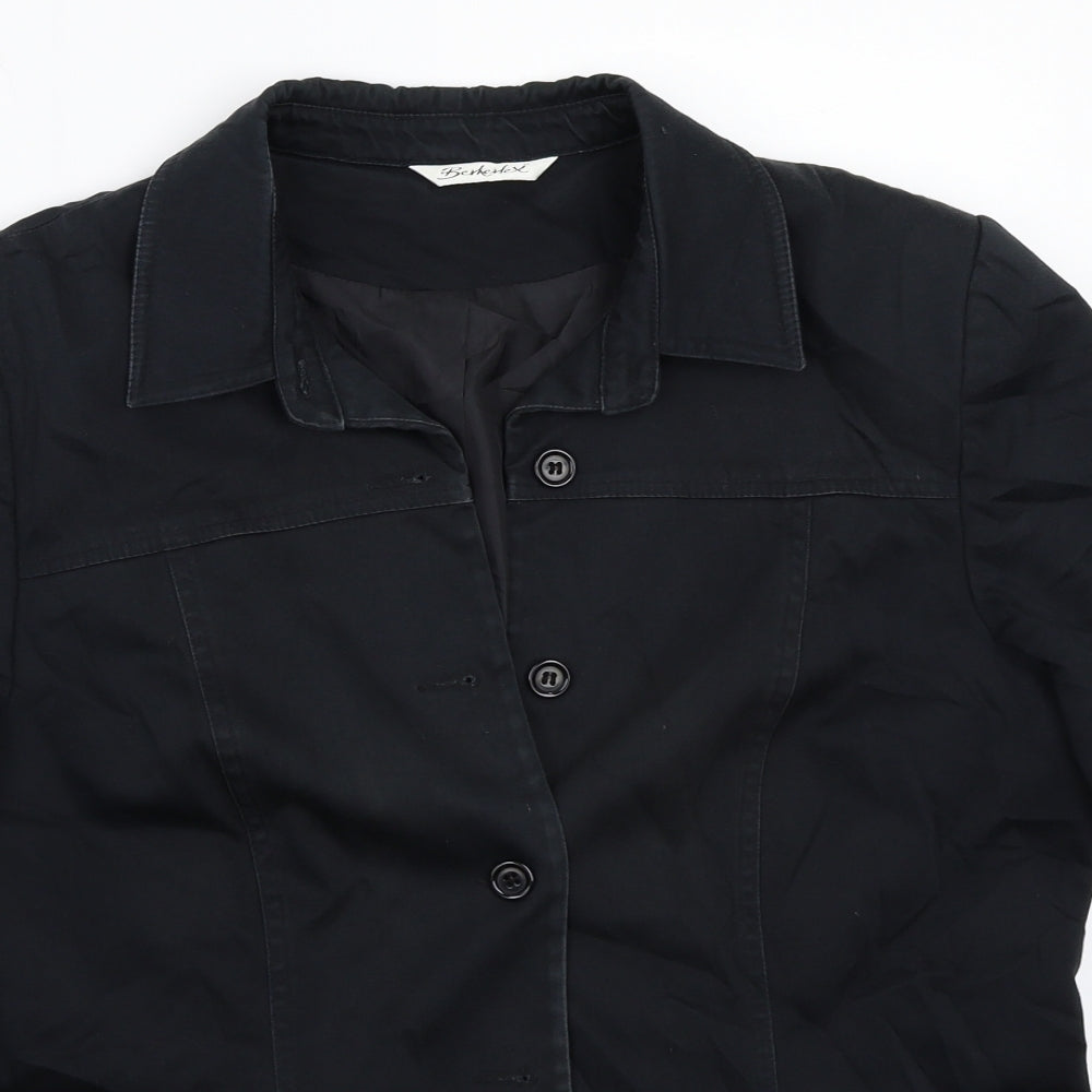 Berkertex Womens Black   Jacket Coat Size 16
