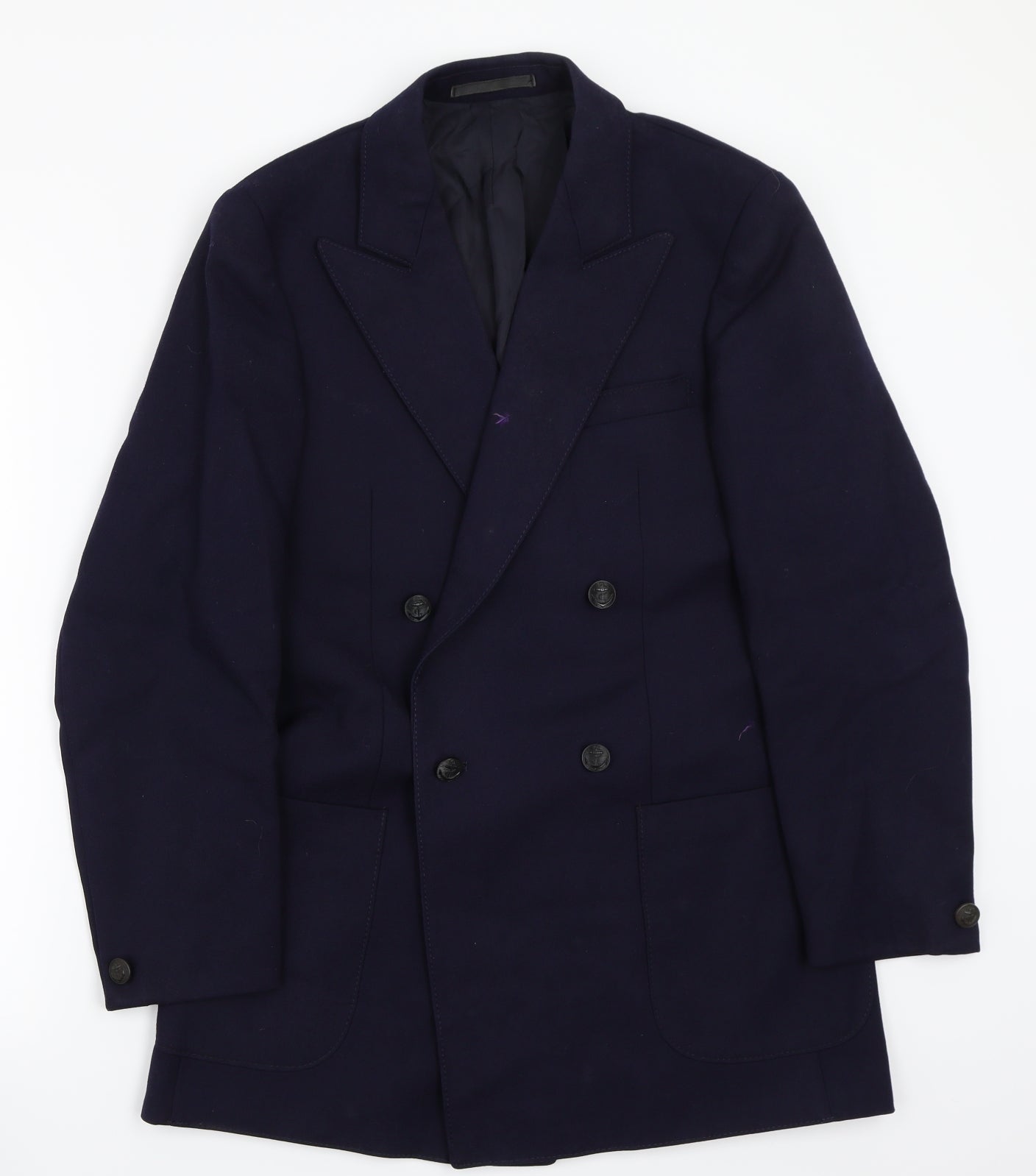 Racing Green Womens Blue   Jacket Suit Jacket Size 34