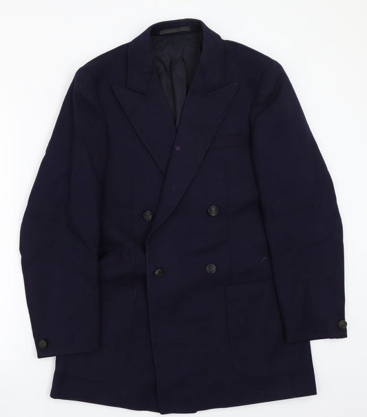 Racing Green Womens Blue   Jacket Suit Jacket Size 34