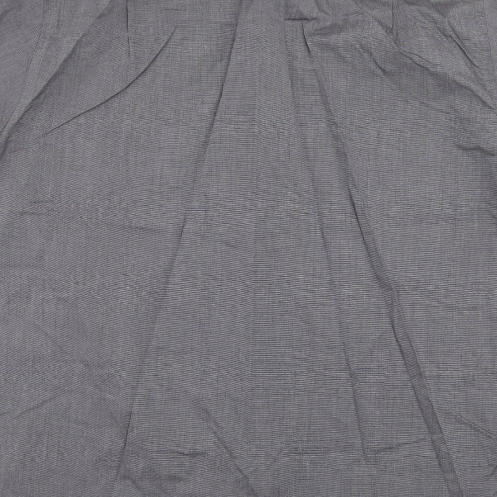 George Mens Grey    Button-Up Size 15.5
