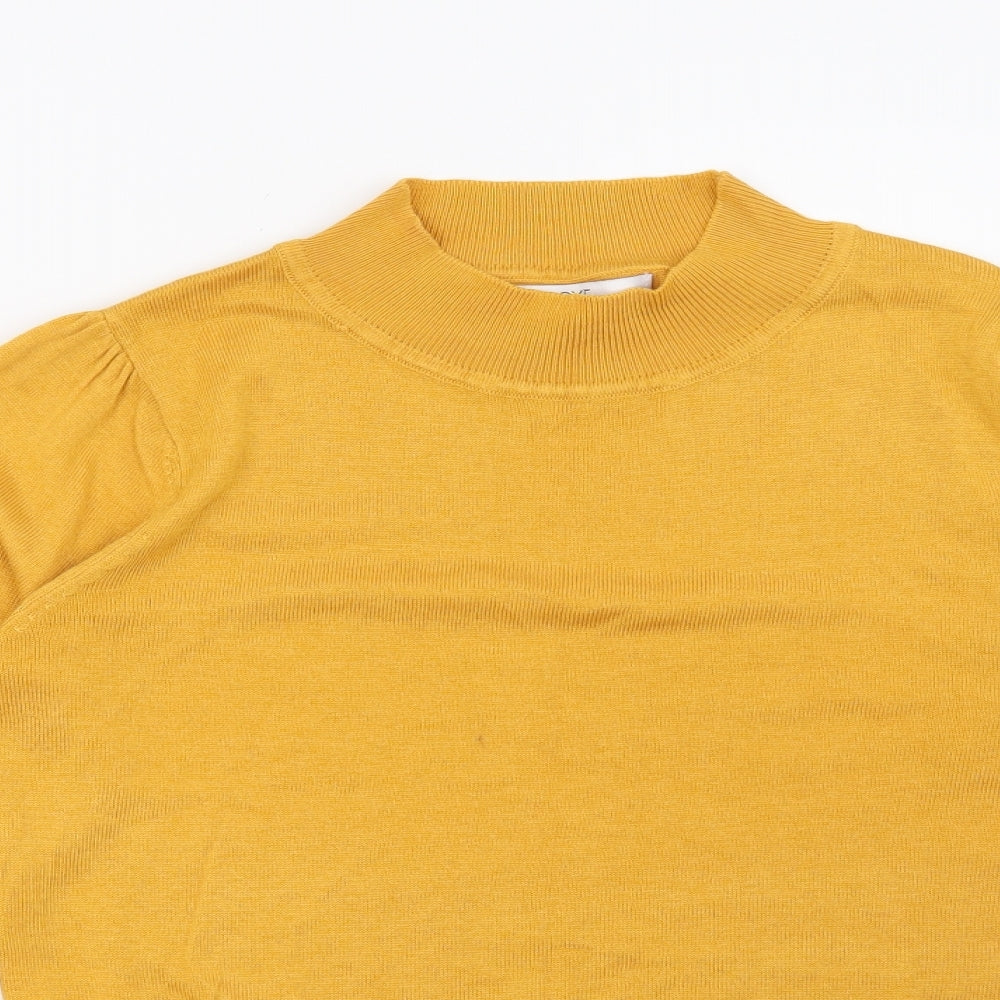 NEXT Womens Yellow   Pullover Jumper Size 6