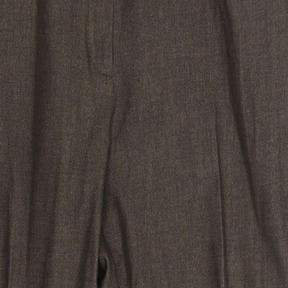 Marks and Spencer Womens Grey   Trousers  Size 16 L26 in