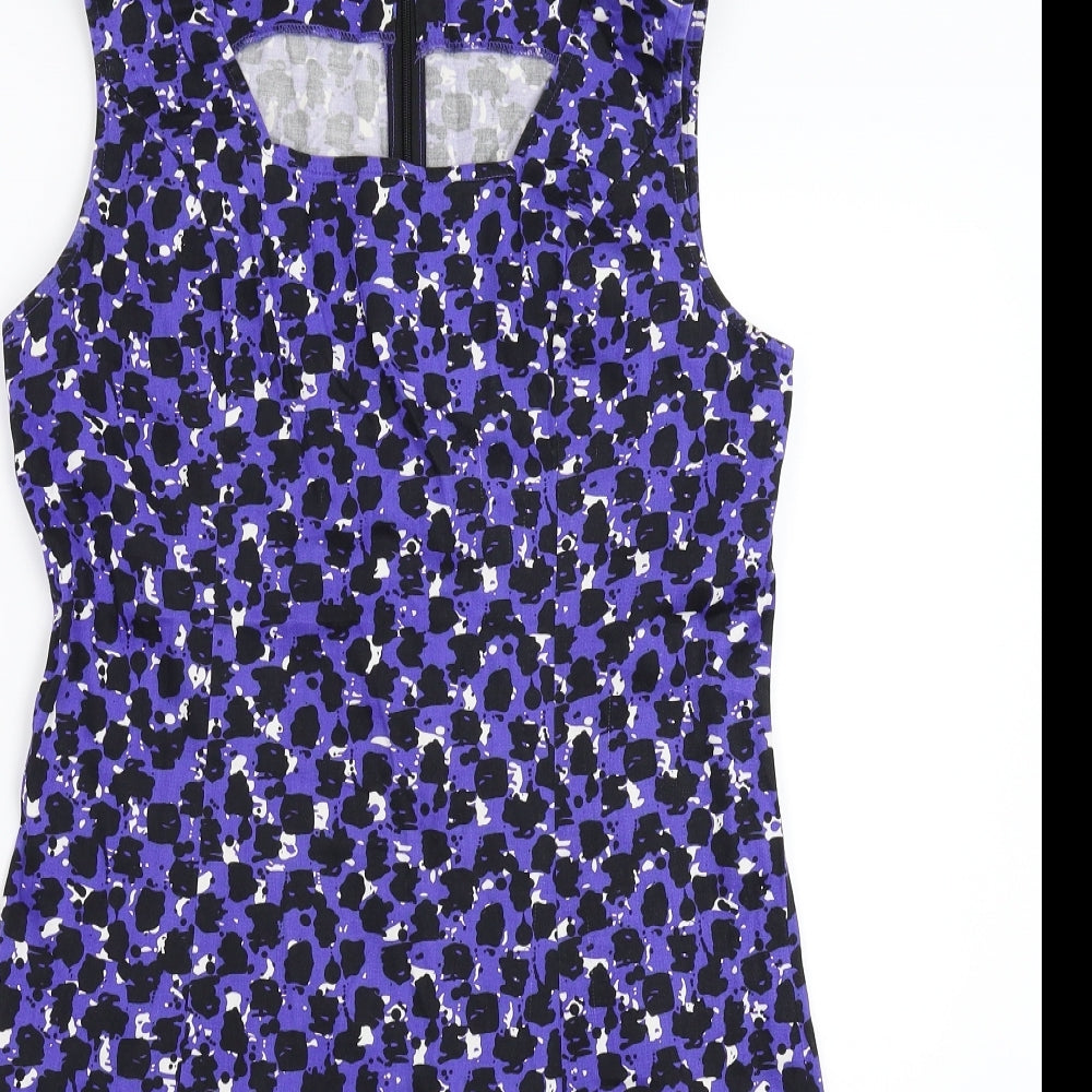 Kaleidoscope Womens Purple   Fit & Flare  Size 10