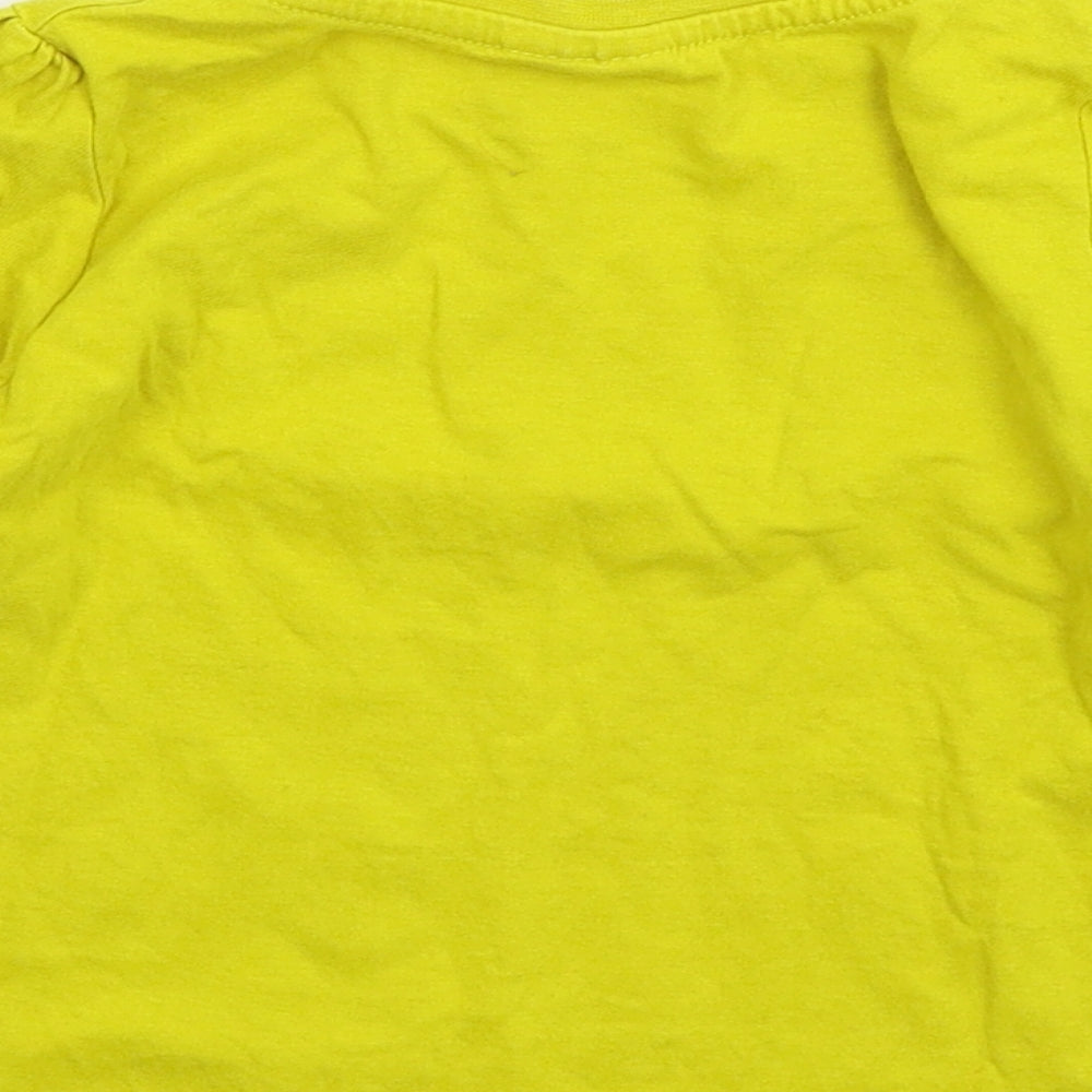 So Cute Girls Yellow   Basic T-Shirt Size 2-3 Years