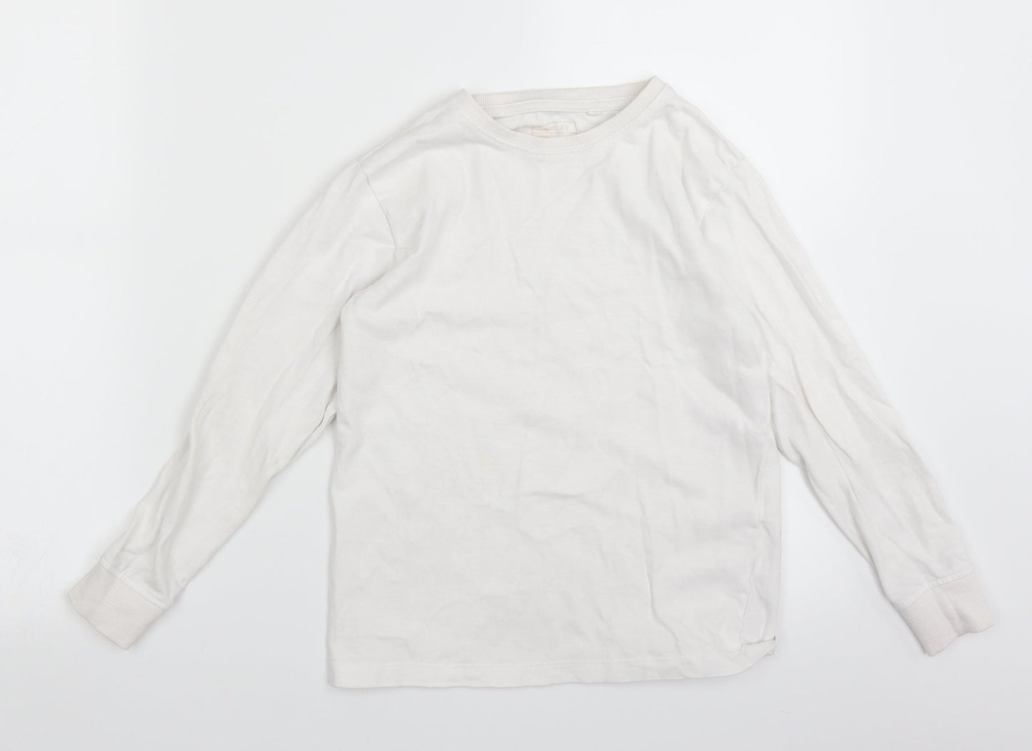 NEXT Boys White   Basic T-Shirt Size 8 Years