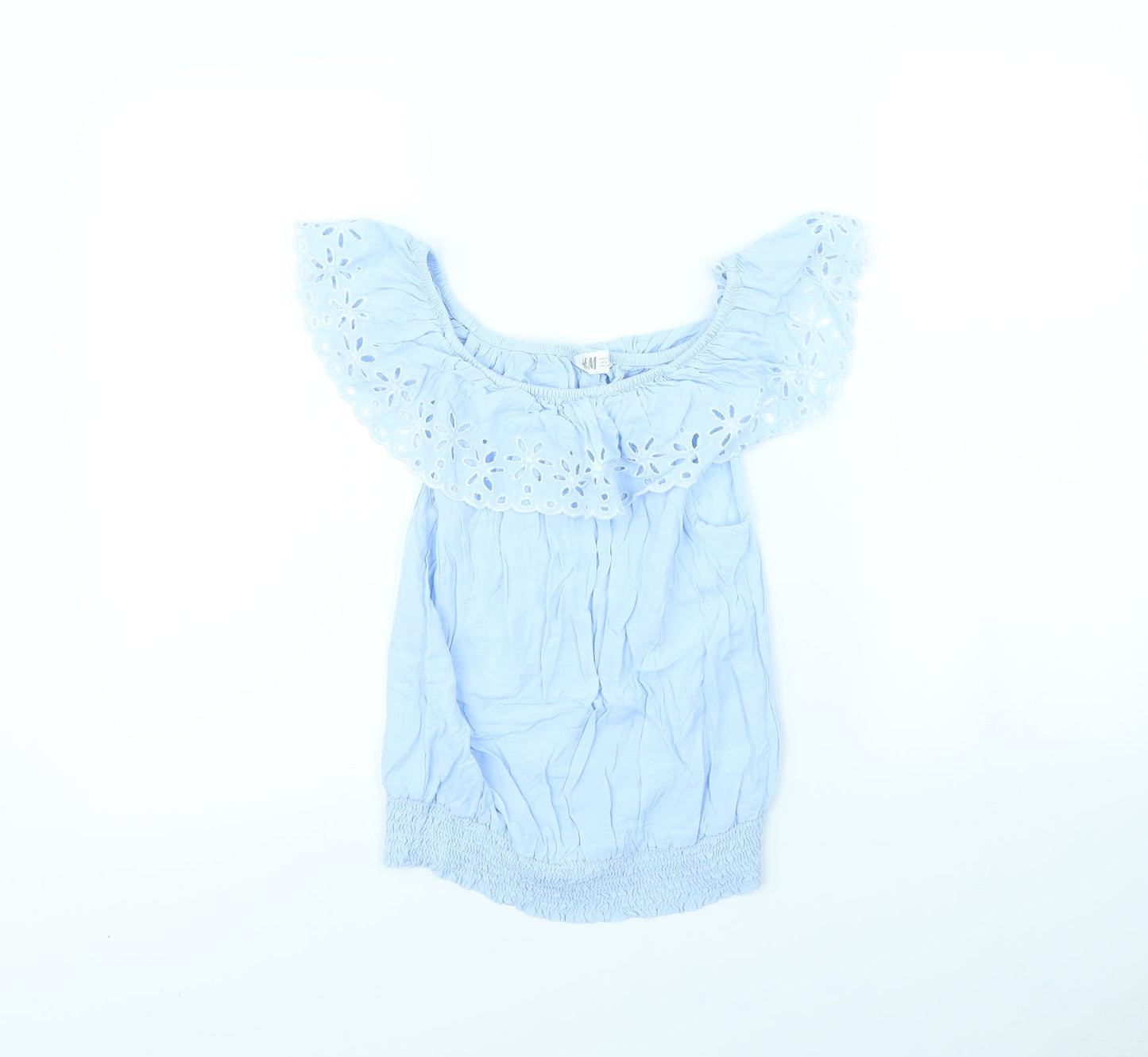 H&M Girls Blue   Basic Tank Size 12 Years