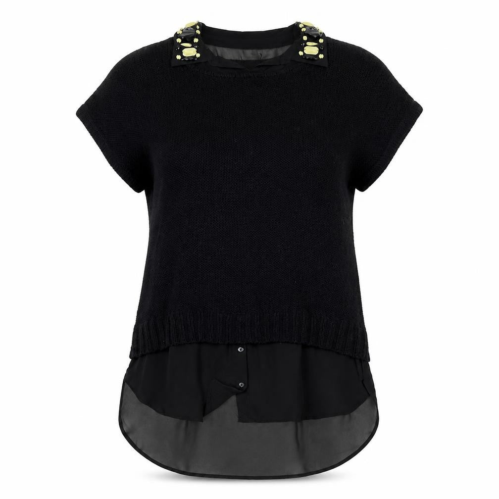 Next Womens Black   Pullover Jumper Size 10