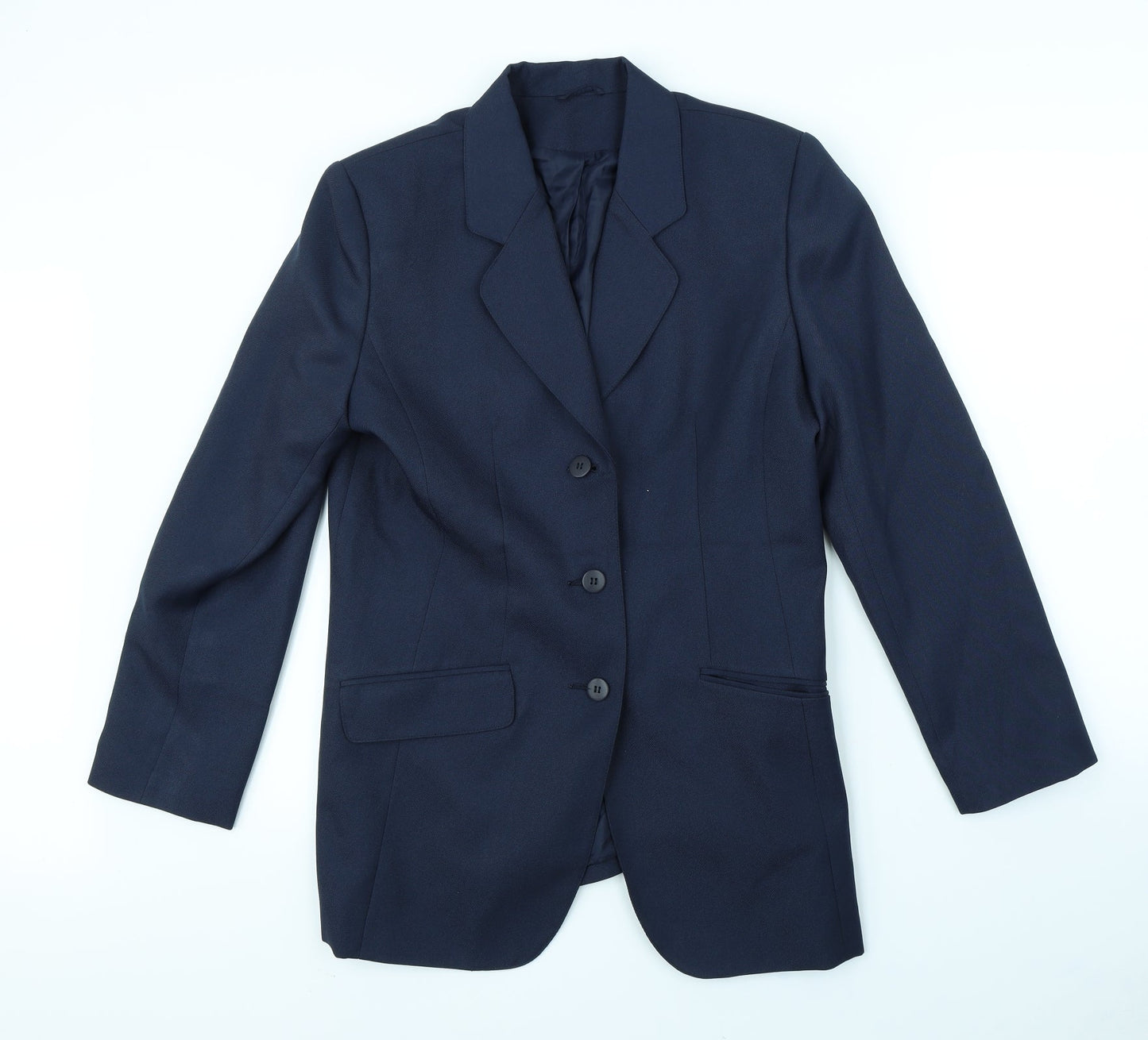 Preworn Mens Blue   Jacket Blazer Size S  - Shoulder Pads