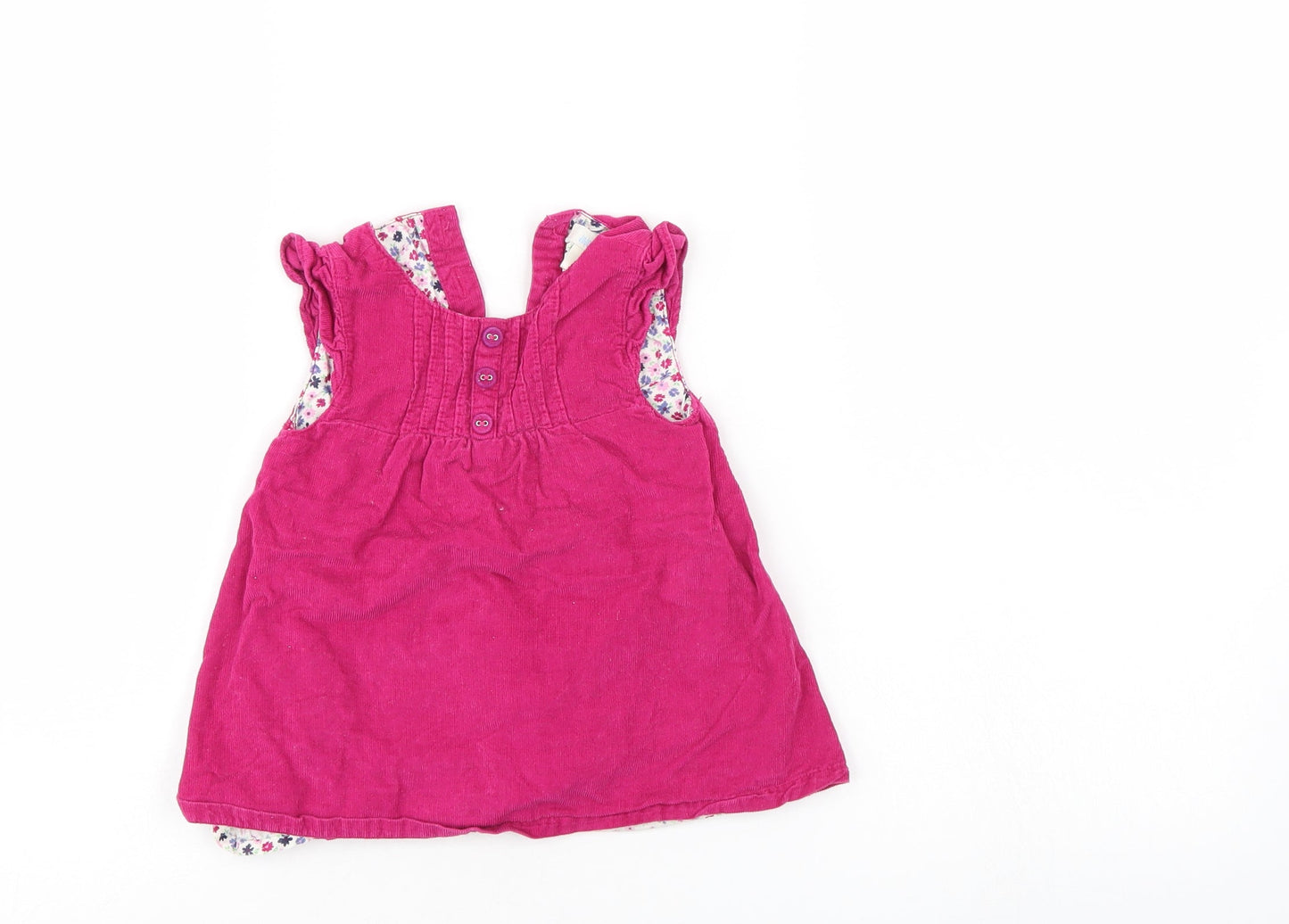 JoJo Maman Bébé Girls Purple   Tank Dress  Size 3-6 Months