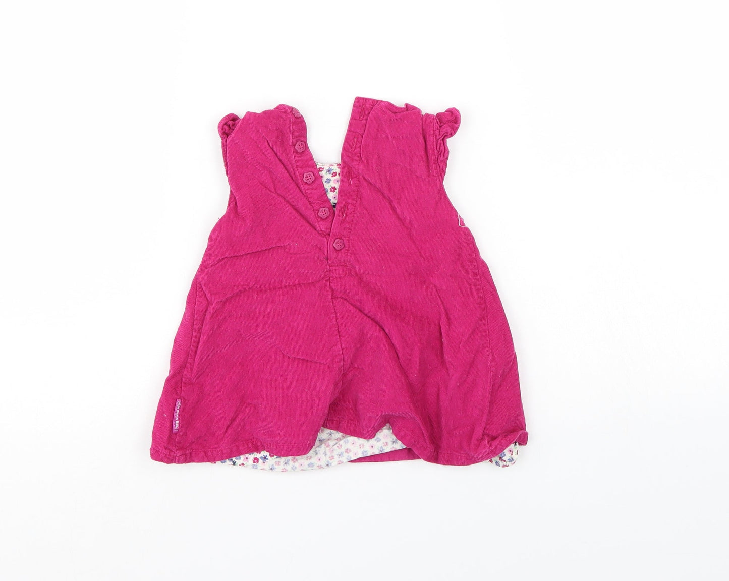 JoJo Maman Bébé Girls Purple   Tank Dress  Size 3-6 Months