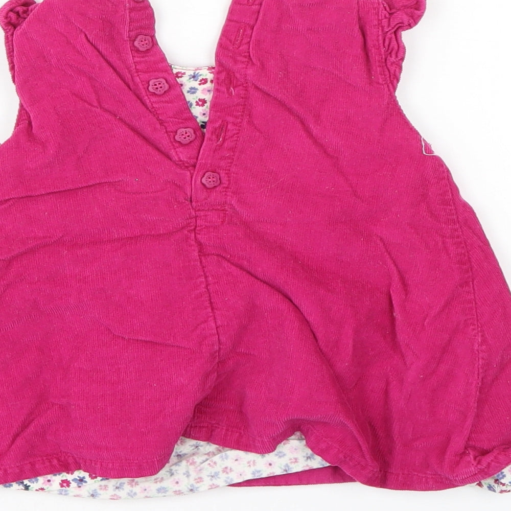 JoJo Maman Bébé Girls Purple   Tank Dress  Size 3-6 Months
