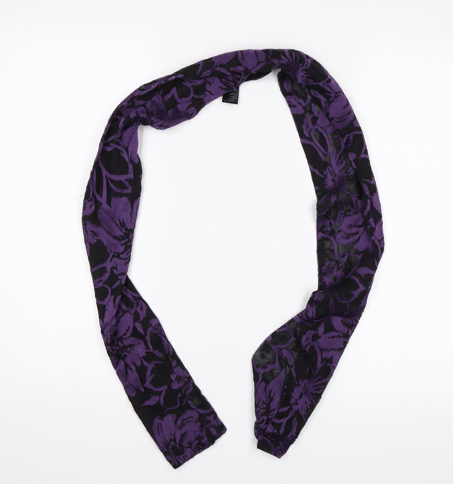 M&S  Purple Floral   Shawl/Wrap