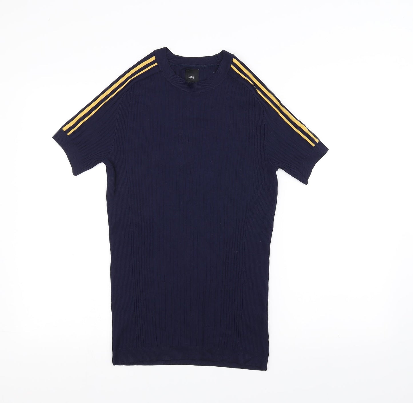 River Island Womens Blue   Basic T-Shirt Size S
