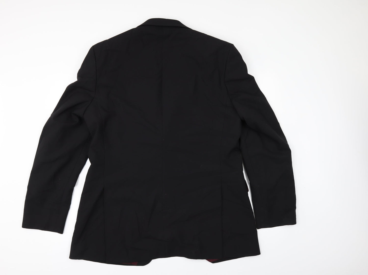 Tom English Mens Black   Jacket Suit Jacket Size 42