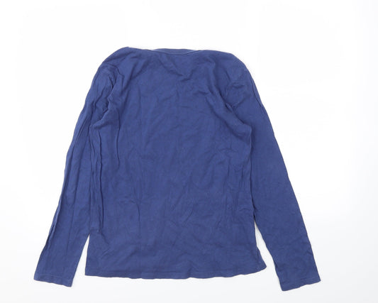 Gap Boys Blue Animal Print  Basic T-Shirt Size XL