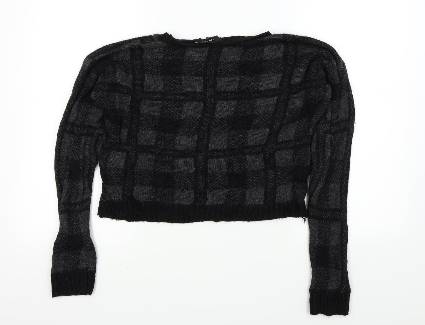 New Look Womens Black   Pullover Jumper Size 12
