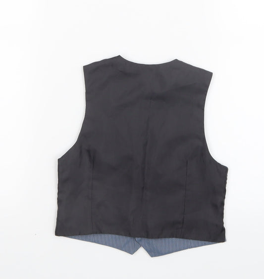 John Lewis Boys Grey   Jacket  Size 4 Years  - Waistcoat