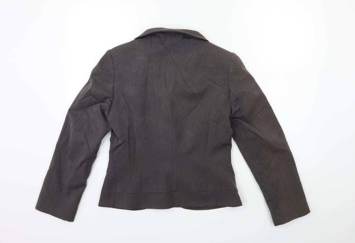 minute Womens Grey   Jacket Blazer Size 8