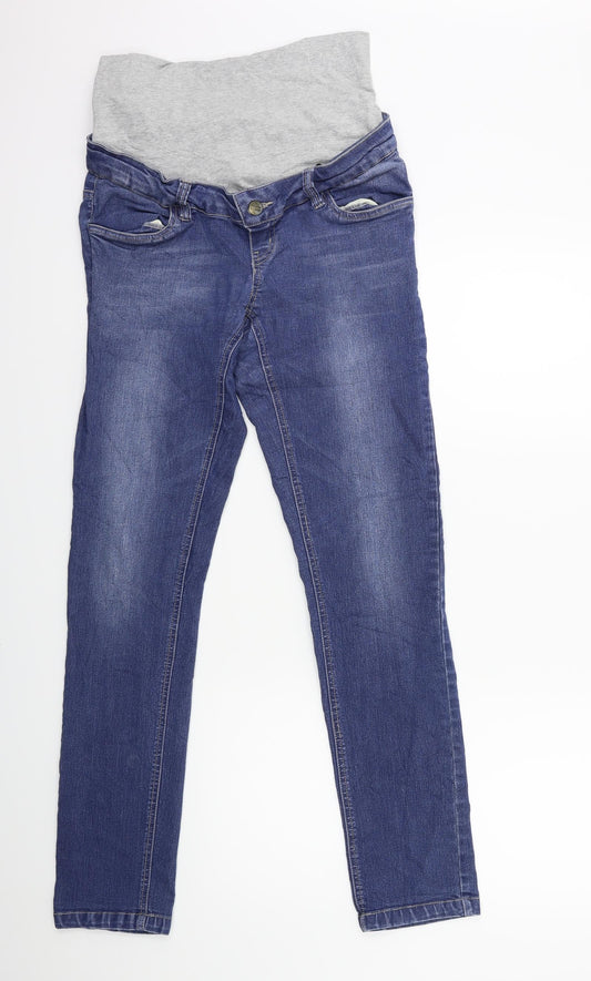 Mama-licious Womens Blue  Denim Skinny Jeans Size 29 in L32 in