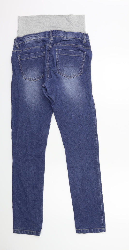 Mama-licious Womens Blue  Denim Skinny Jeans Size 29 in L32 in