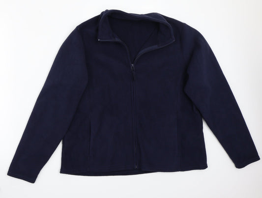 Marks and Spencer Womens Blue   Jacket Coat Size 20