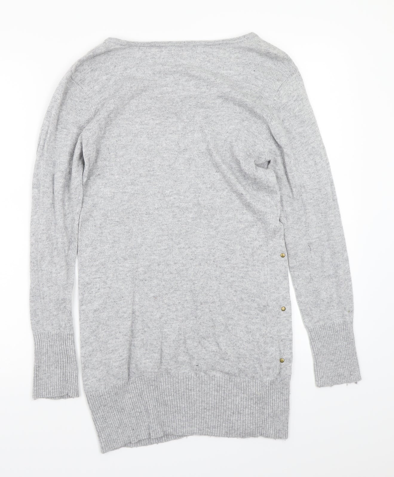 M&Co Womens Grey   Pullover Jumper Size L