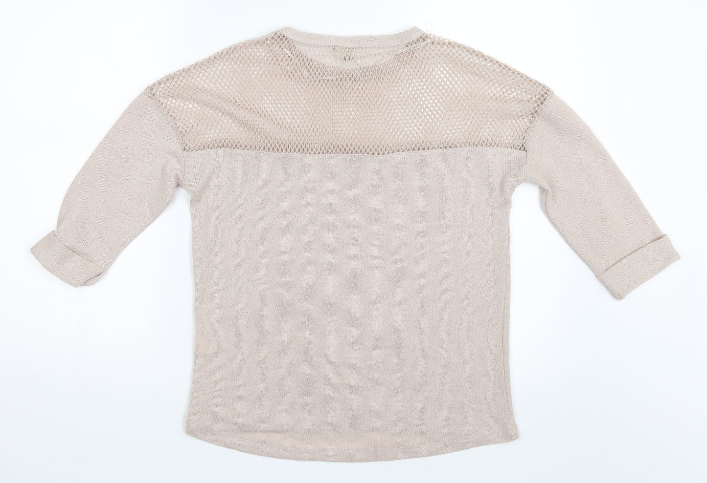 River Island Womens Beige   Pullover Jumper Size 10