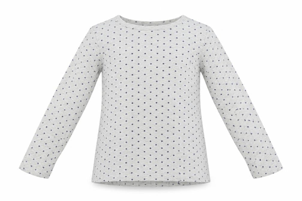 Next  Girls Grey   Basic T-Shirt Size 7 Years